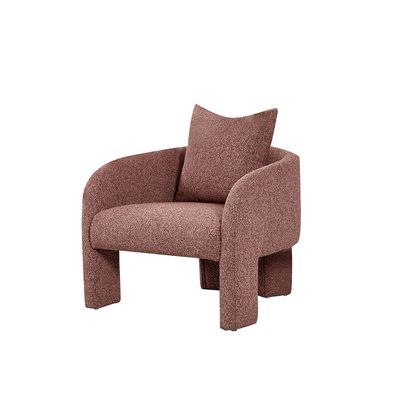 Darfield 1-Seater Fabric Sofa - Cinnamon - With 2-Years Warranty